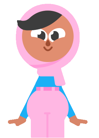 Duolingo character Lily